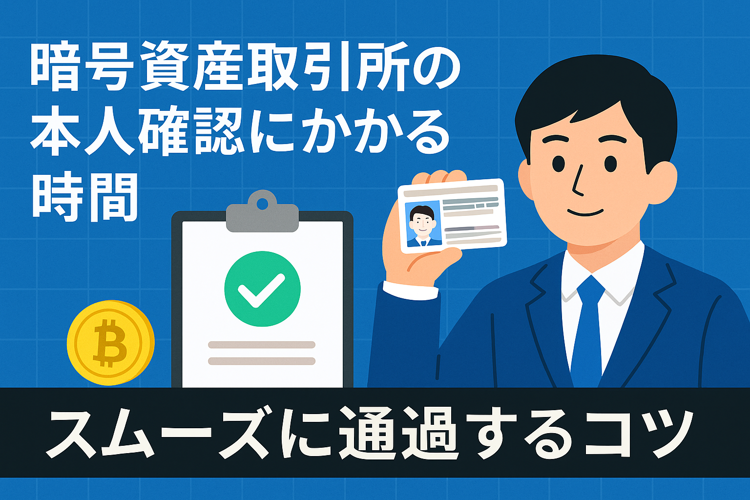 暗号資産取引所の本人確認の時間