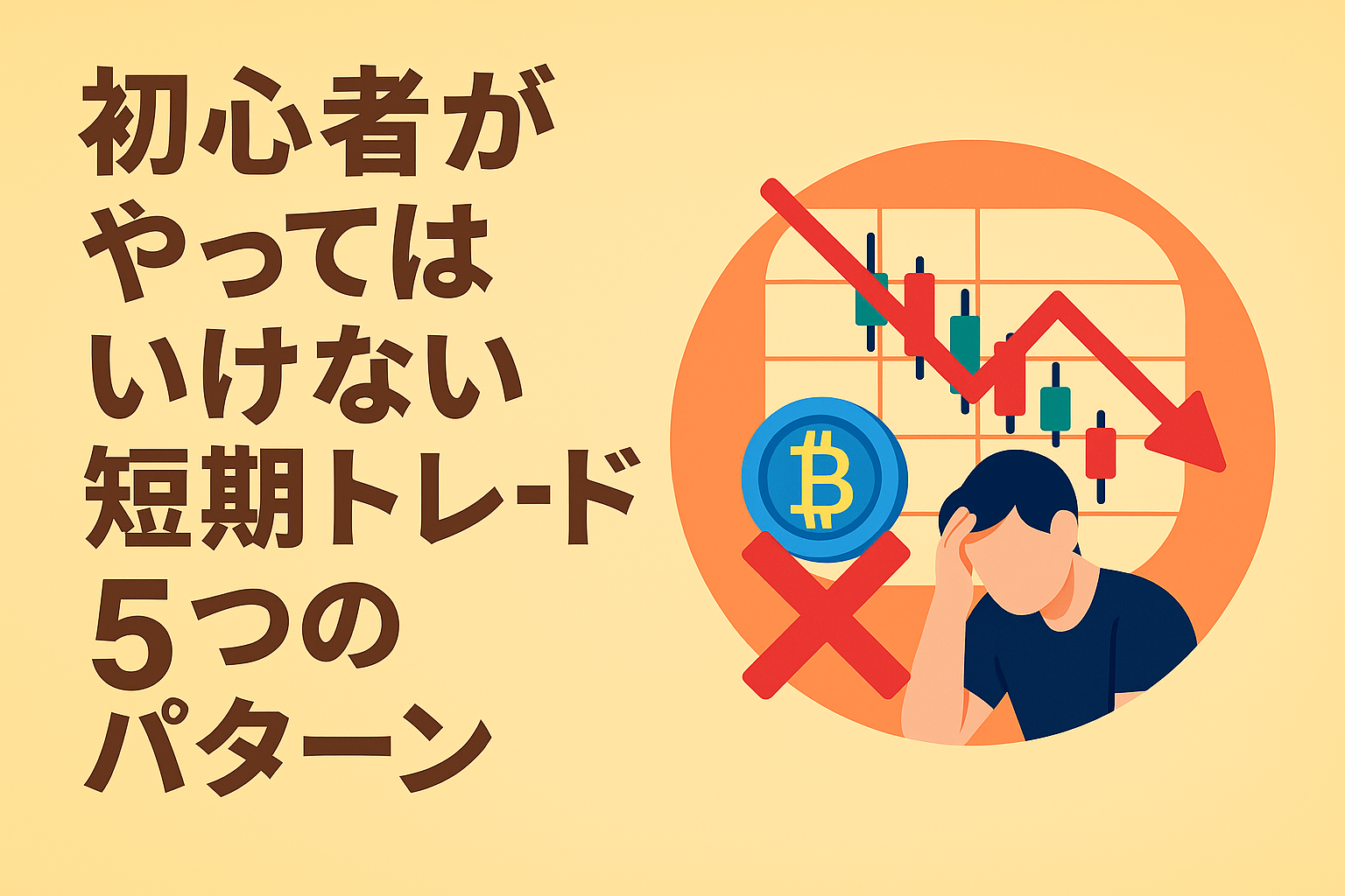 暗号資産、初心者がやってはいけない短期トレード