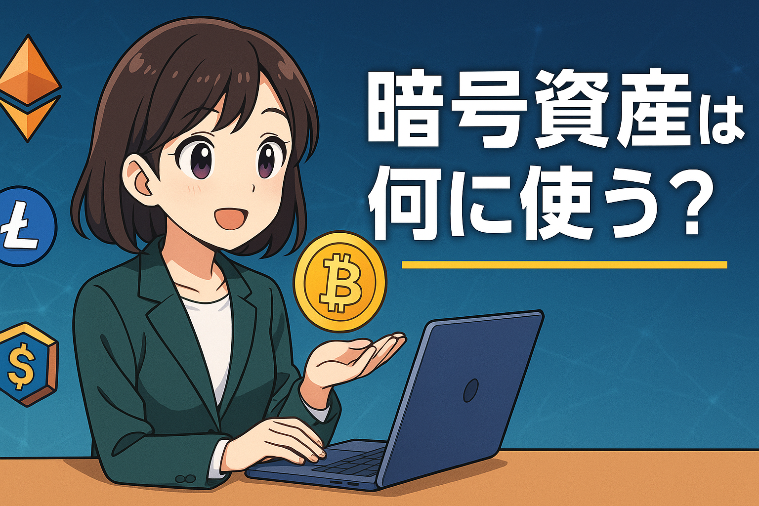 暗号資産は何に使う