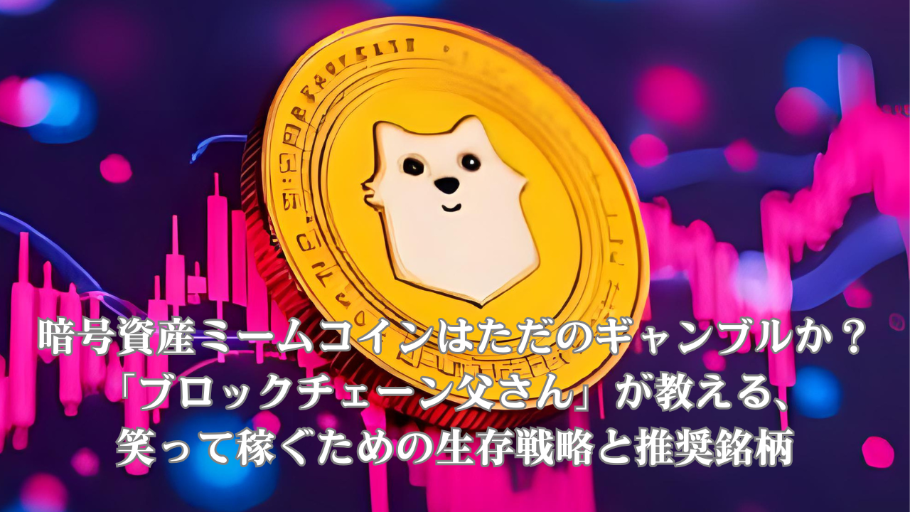 暗号資産　ミームコイン