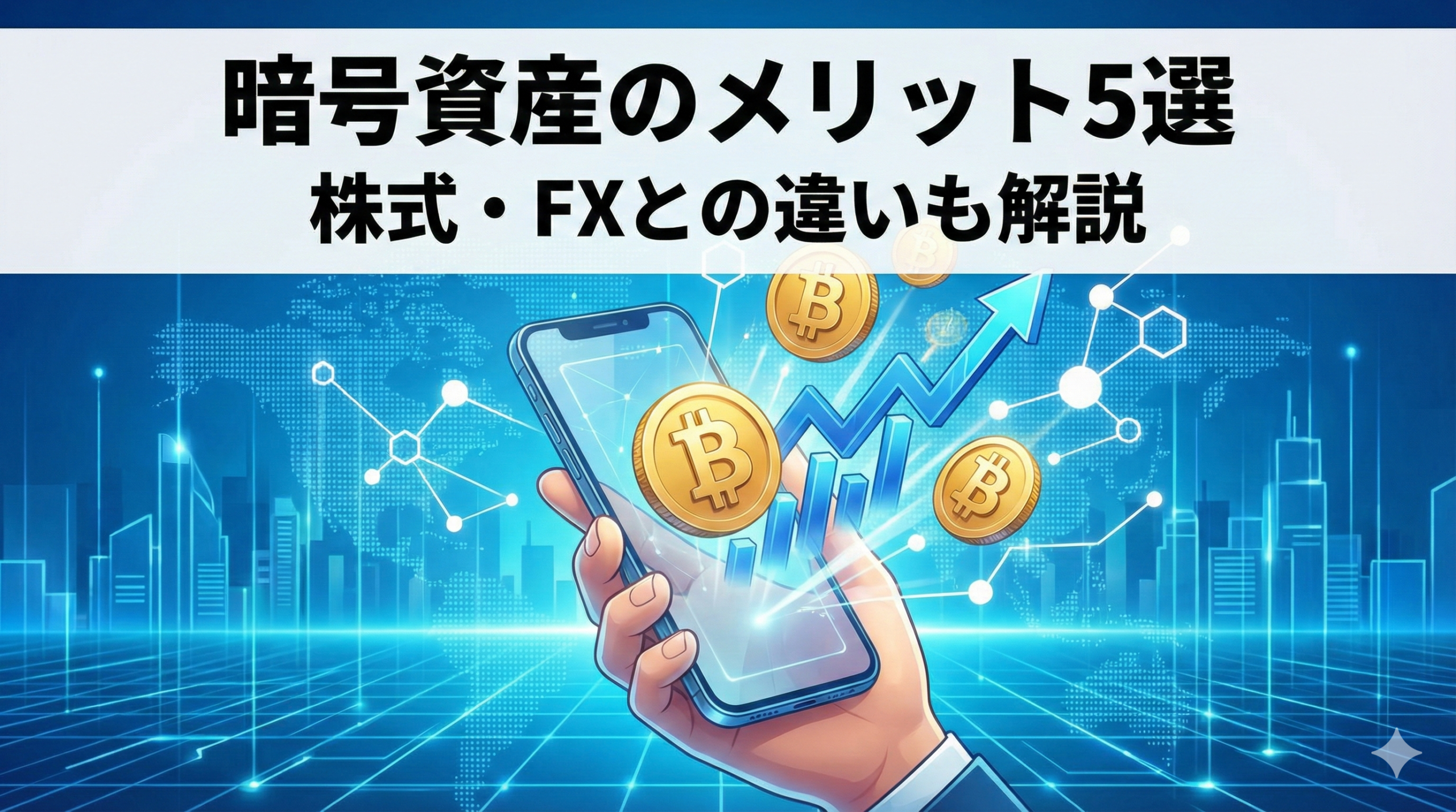 暗号資産,メリット