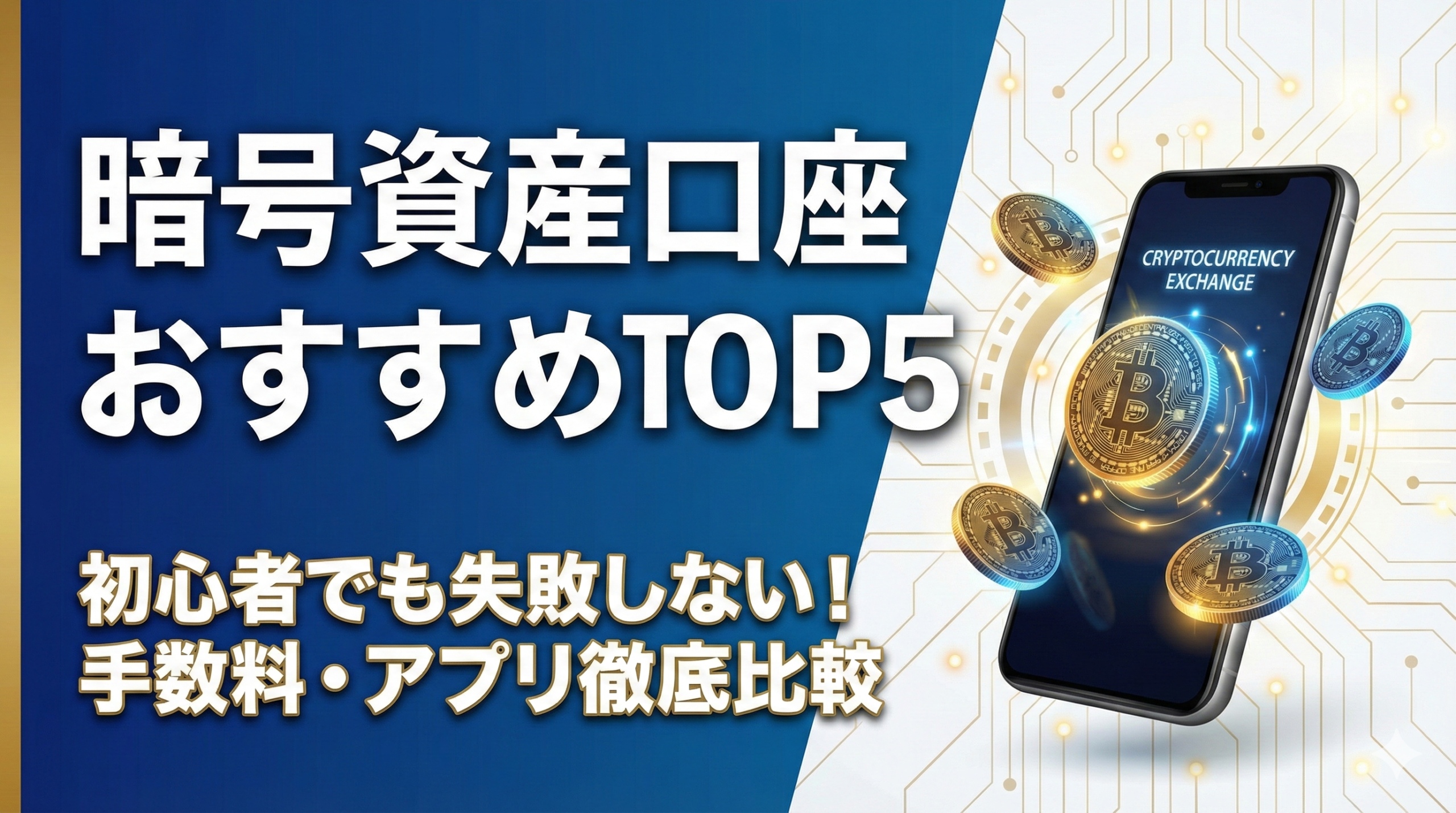 暗号資産,口座,おすすめ