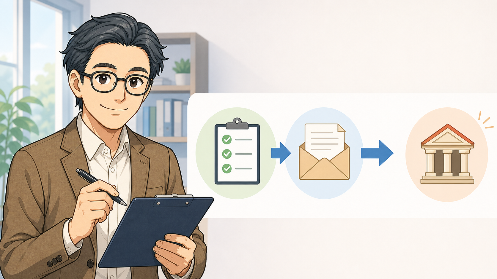 新NISAの金融機関変更をチェックリストと書類で進めるブロックチェーン父さん