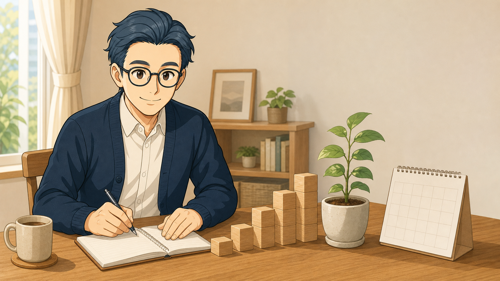 新NISAで月3万円を長期積立した場合の試算を確認するブロックチェーン父さん