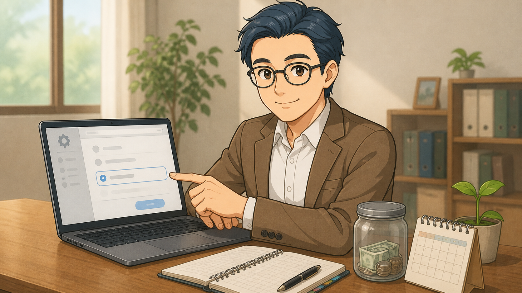 家計の余裕を確認して新NISAの積立設定をするBC父さん