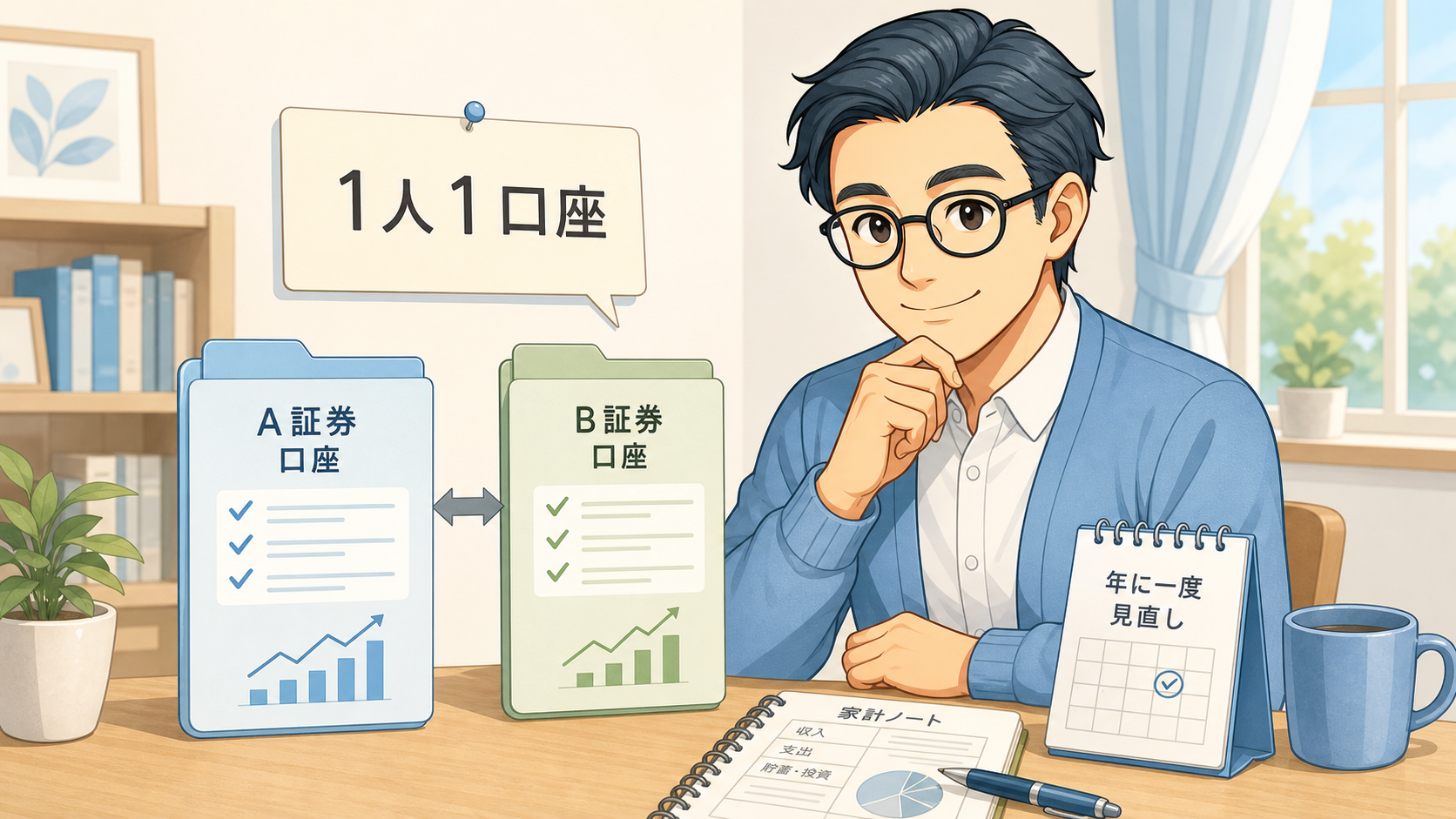 1人1口座の新NISAで証券会社を比べるブロックチェーン父さん